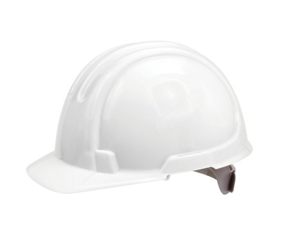 OX STANDARD UNVENTED SITE HARD HAT/SAFETY HELMET WHITE