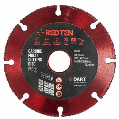 TRADE CARBIDE CLUSTER MULTI CUTTING DISC 115 X 22.23MM