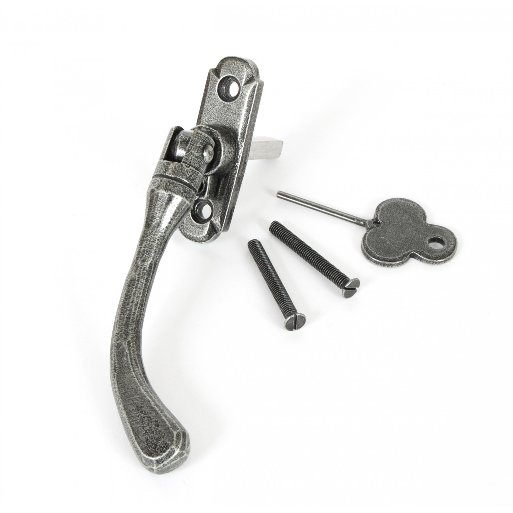 FTA 33683 PEWTER LOCKING PEARDROP ESPAG - RH