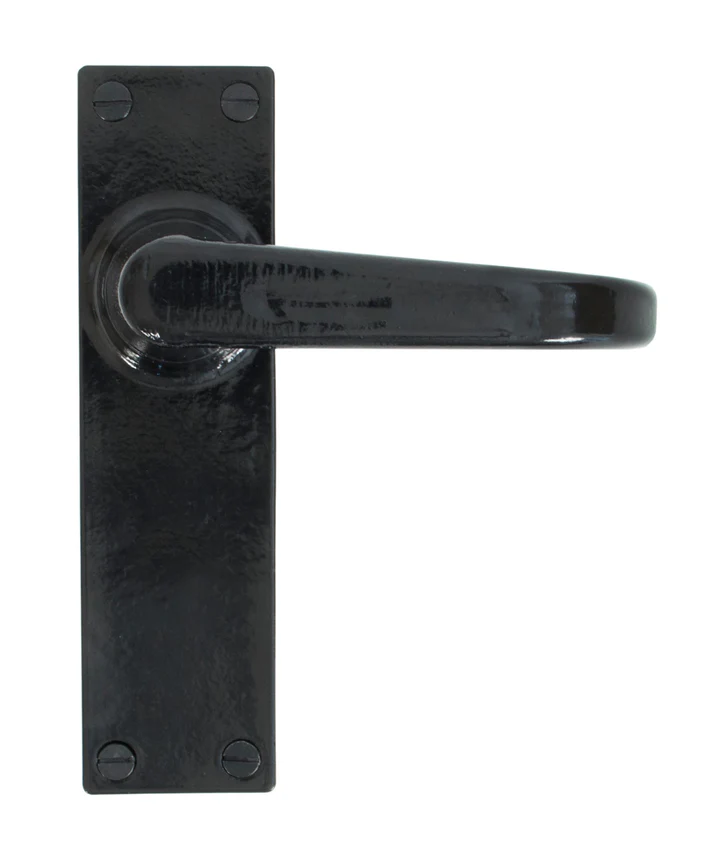 FTA 33878 BLACK DELUXE LEVER LATCH SET