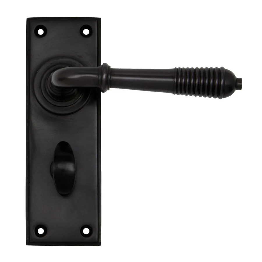 FTA 83955 AGED BRONZE REEDED LEVER BATHROOM SET