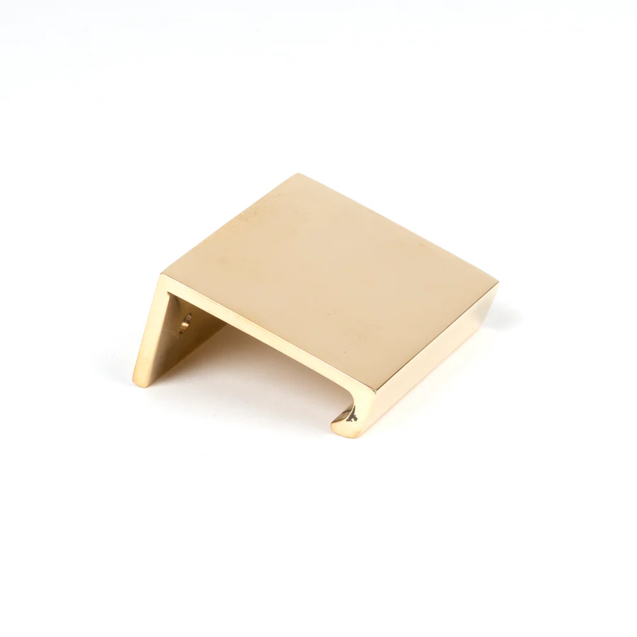 FTA 50674 POLISHED BRASS 50MM PLAIN EDGE PULL