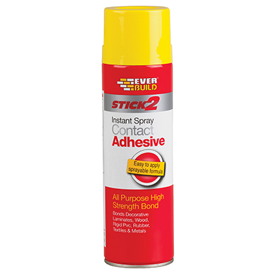 STICK2 ALL PURPOSE INSTANT CONTACT ADHESIVE 500ML SPRAY