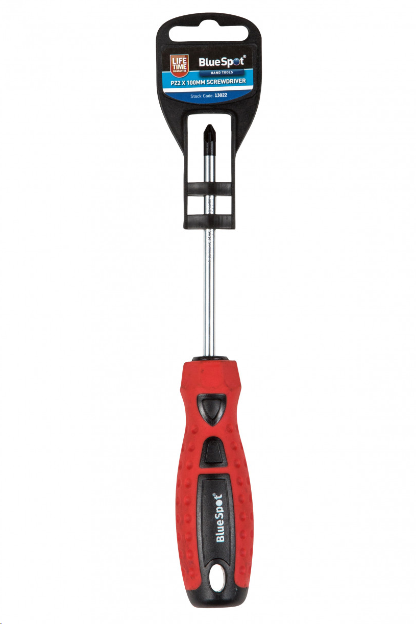 SOFT GRIP SCREWDRIVER PZ2 X 100MM