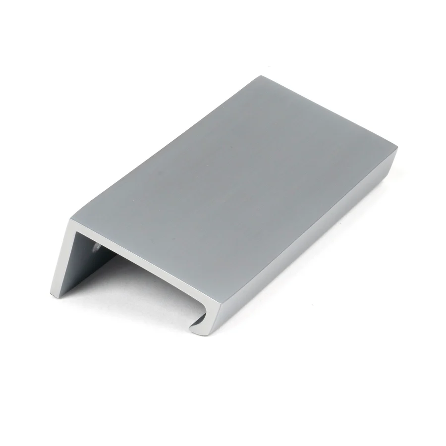 FTA 50727 SATIN CHROME 100MM PLAIN EDGE PULL