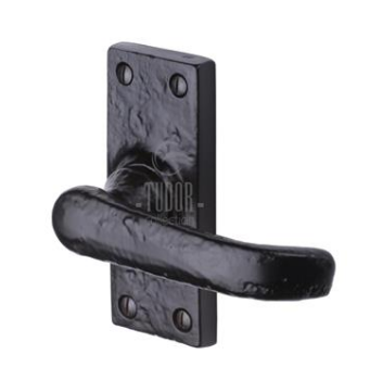 WINDSOR LEVER LATCH BLACK ANTIQUE