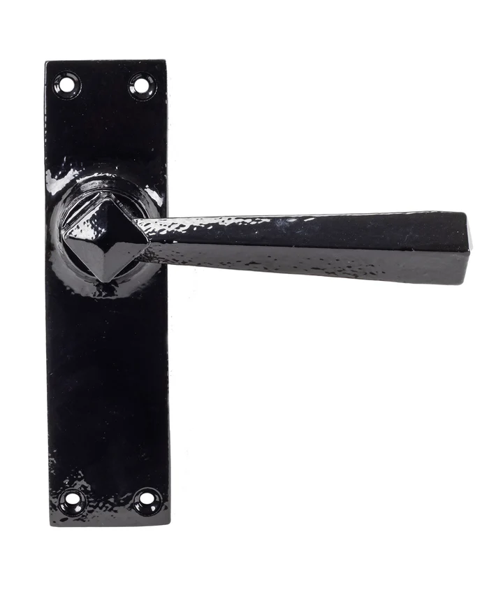 FTA 73110 BLACK STRAIGHT LEVER LATCH SET