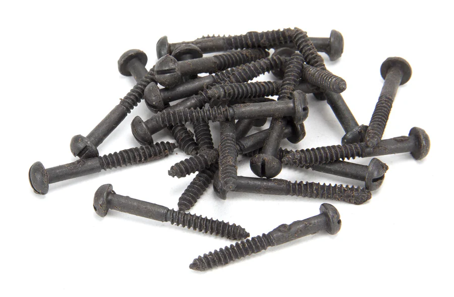 FTA 33419 BEESWAX 10 X 1 1/2 ROUND HEAD SCREWS (25)