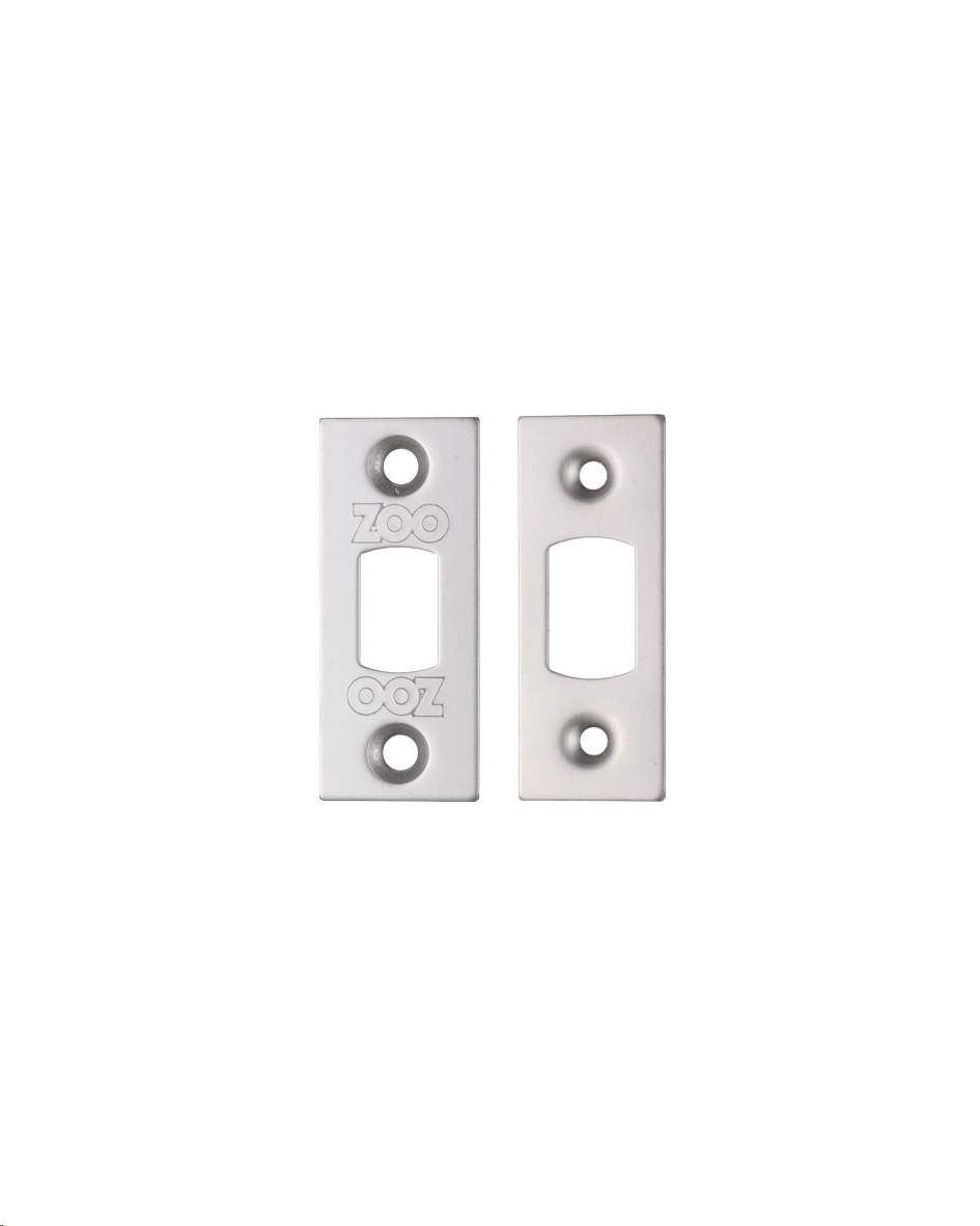 ACC PACK FOR TUBULAR DEADBOLT POLISHED STAINLESS STEEL