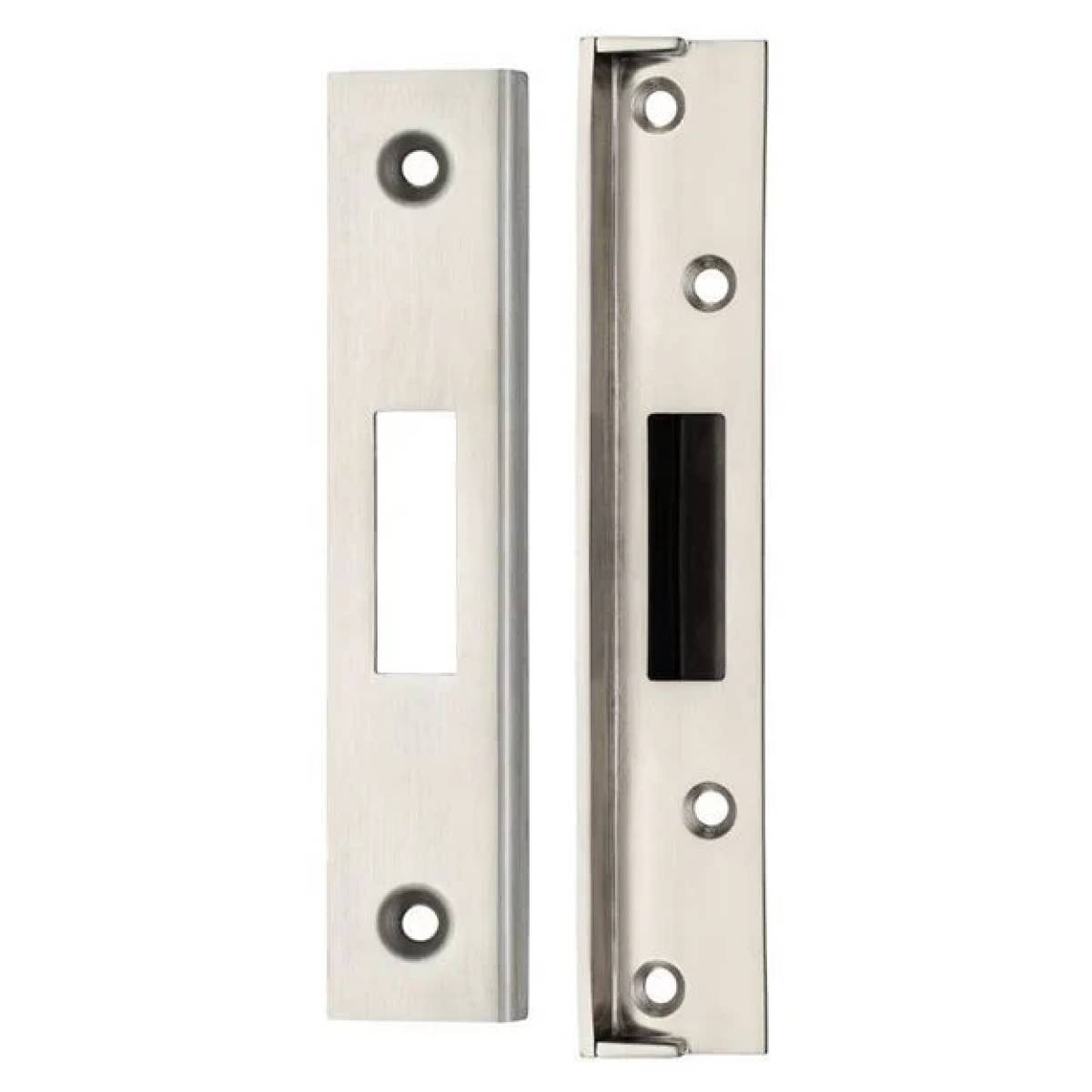 BRITISH STANDARD 5-LEVER DEADLOCK 13MM (1/2") REBATE KIT SATIN STAINLESS STEEL