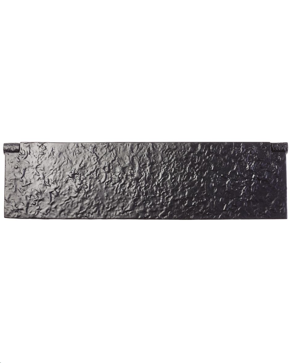 FLAT INTERNAL LETTER TIDY FLAP 305 X 76MM (12" X 3") BLACK ANTIQUE