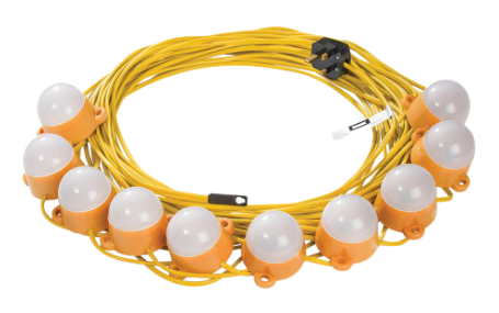 LED ENCAPSULATED FESTOON LIGHTING STRING 22M (50W) 240V