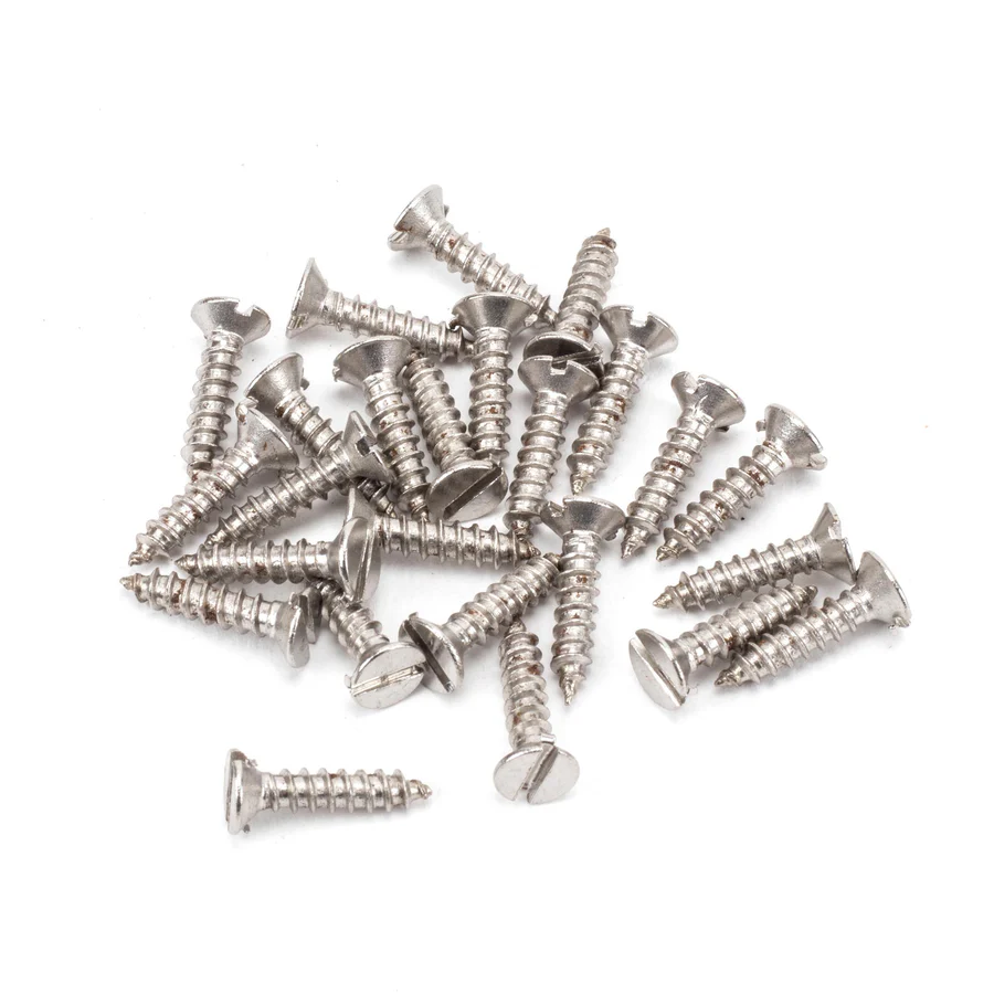 FTA 92809 STAINLESS STEEL 4X&frac12; COUNTERSUNK SCREWS (25)