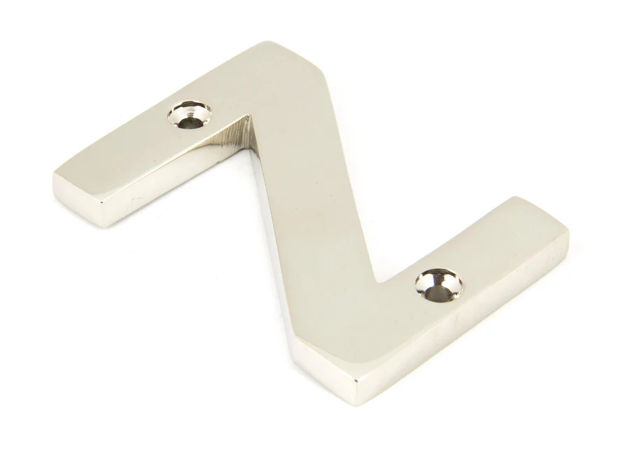 FTA 90303Z POLISHED NICKEL LETTER Z