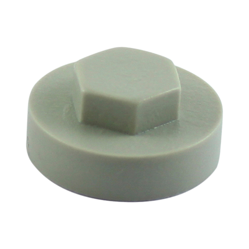 HEX-WASHER COLOUR CAP 16MM GOOSEWING GREY 