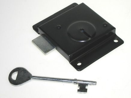 CONTRACT PRESSLOCK 76MM (3") BLACK
