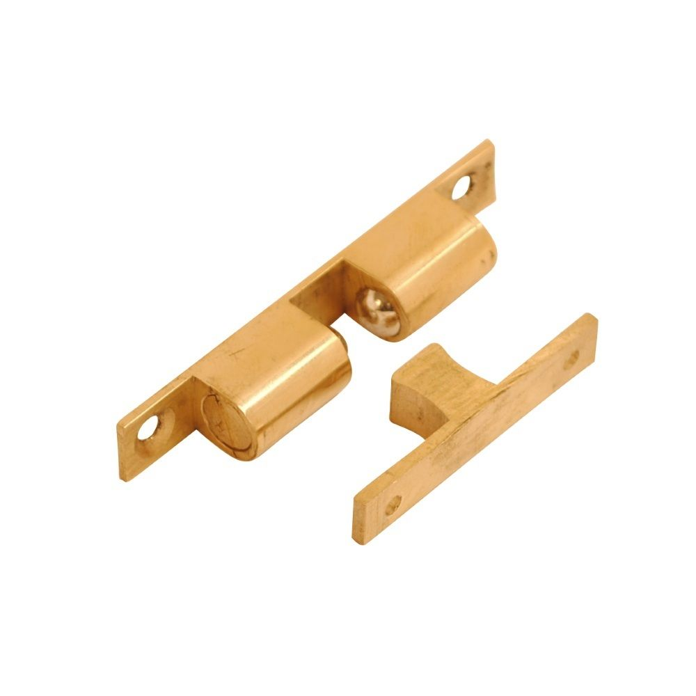 ADJUSTABLE DOUBLE BALL CATCH 42MM BRASS