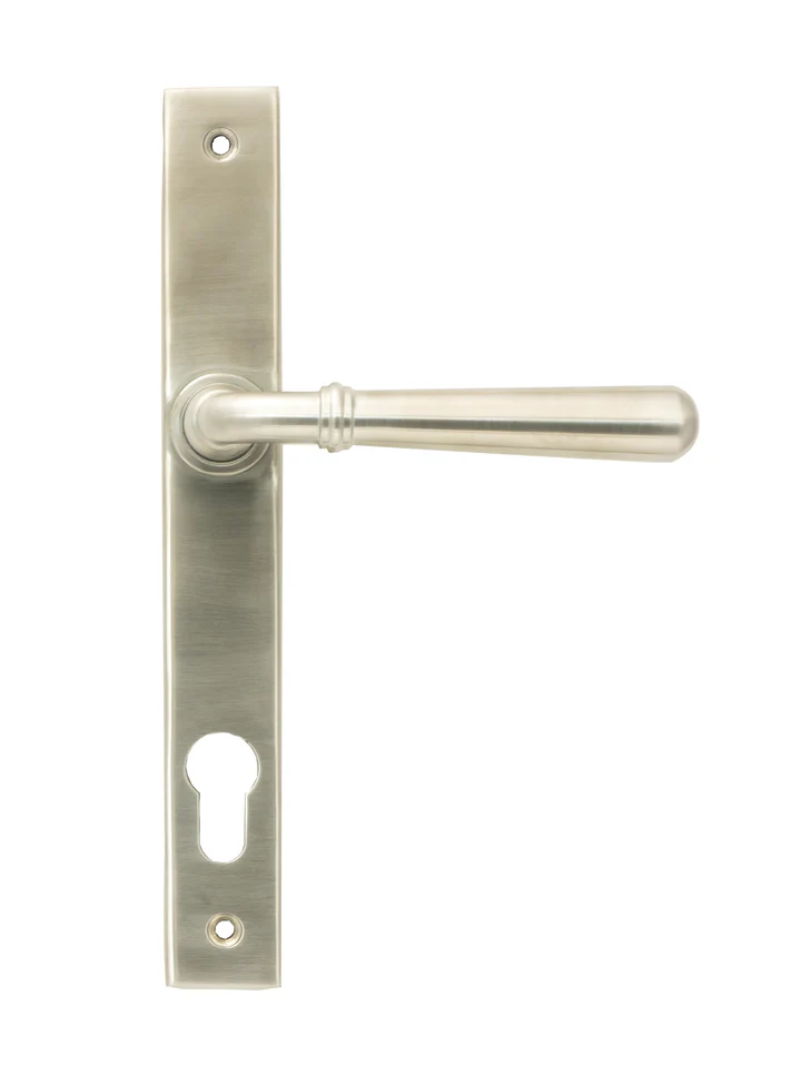 FTA 47073 SATIN MARINE SS (316) NEWBURY SLIMLINE LEVER ESPAG. LOCK SET
