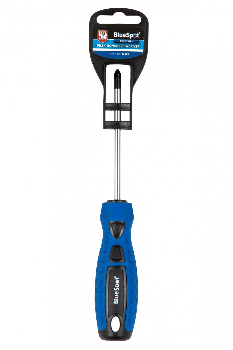 SOFT GRIP SCREWDRIVER PH2 X 100MM
