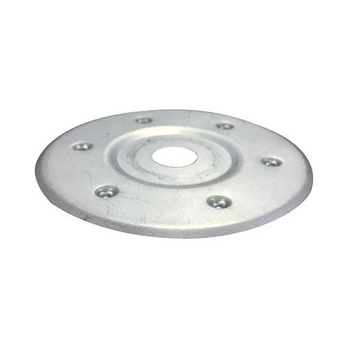 ROUND  METAL INSULATION  DISC WASHER 85MM GALV