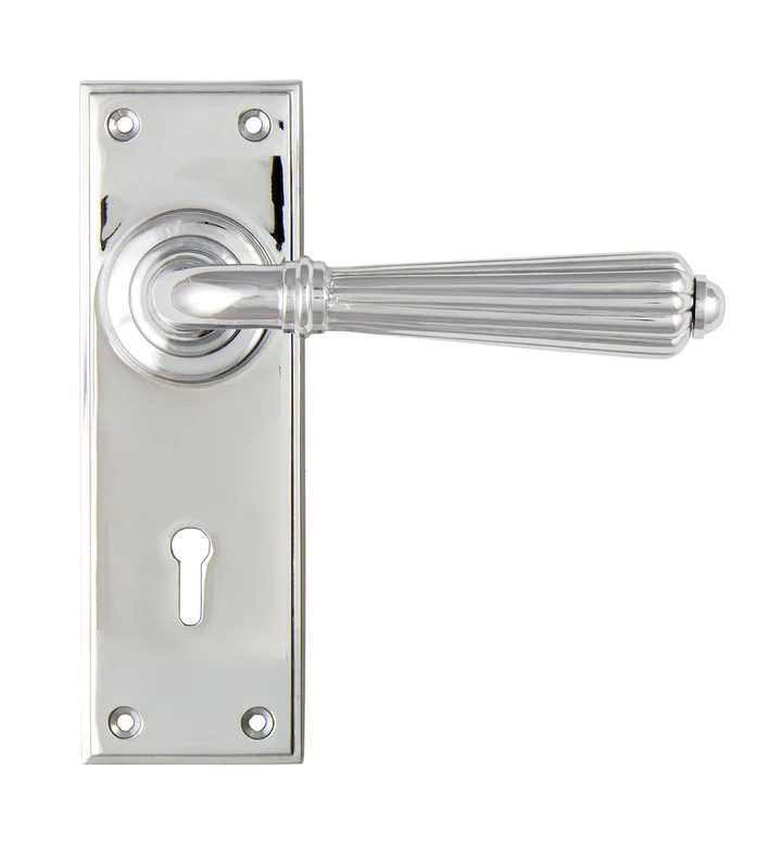 FTA 45316 POLISHED CHROME HINTON LEVER LOCK SET