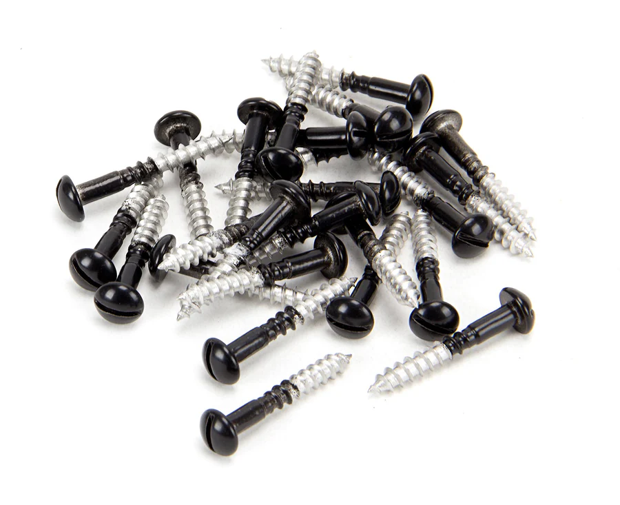 FTA 83755 BLACK SS 3.5 X 20  ROUNDHEAD SCREWS (25)