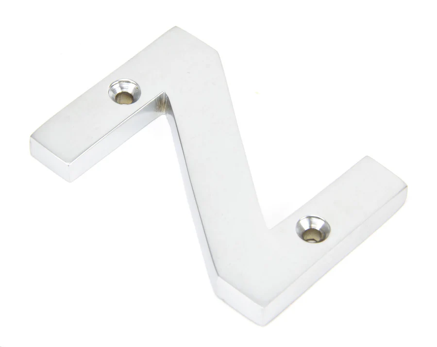 FTA 83804Z SATIN CHROME LETTER Z