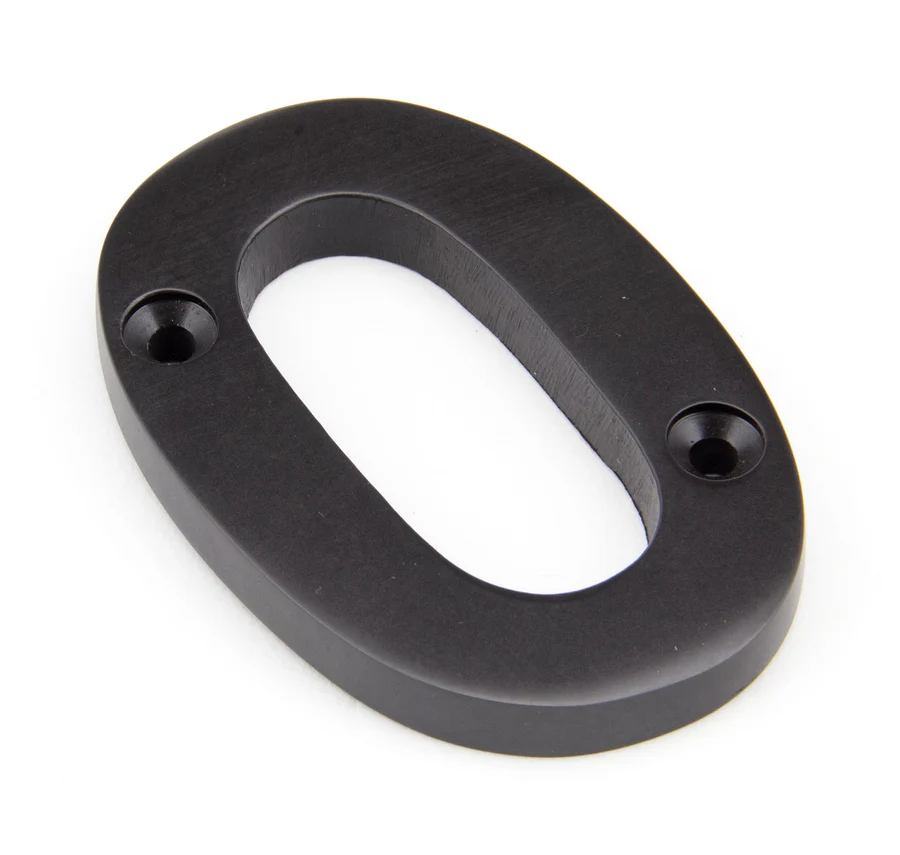 FTA 92010 AGED BRONZE NUMERAL 0