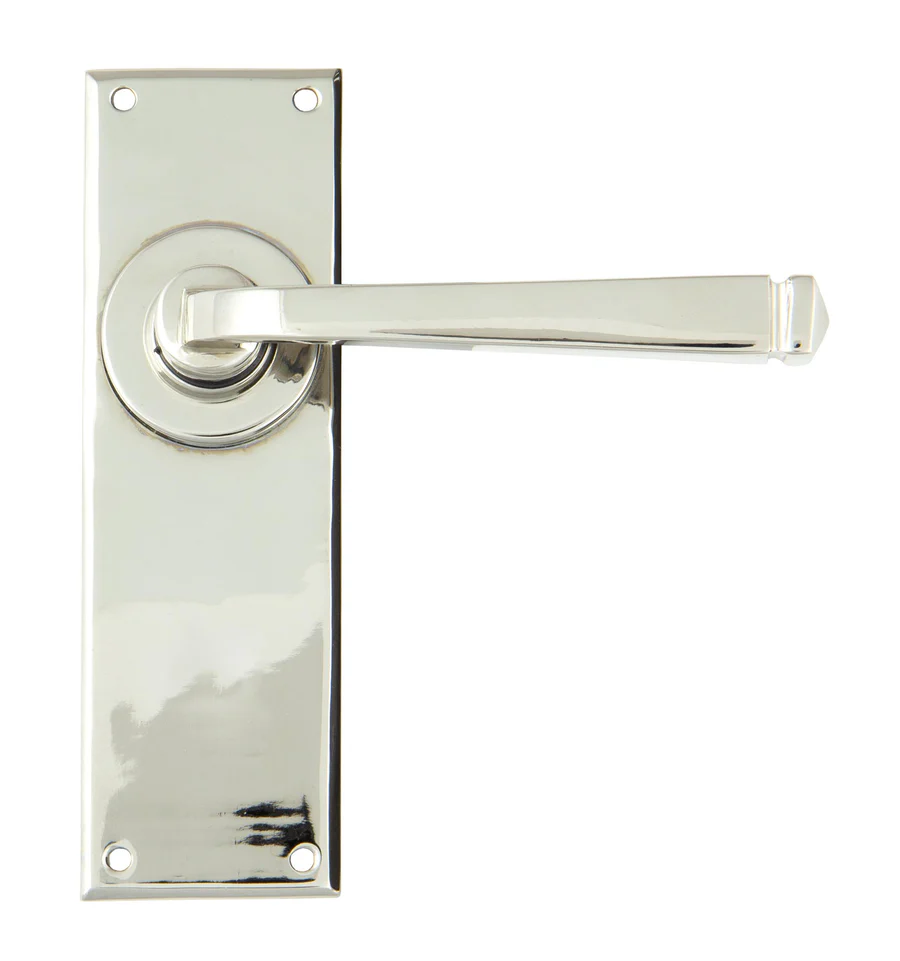 FTA 90364 POLISHED NICKEL AVON LEVER LATCH SET