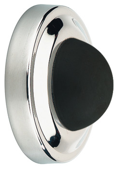 WALL BUMPER DOOR STOP 60MM ROSE SATIN STAINLESS STEEL