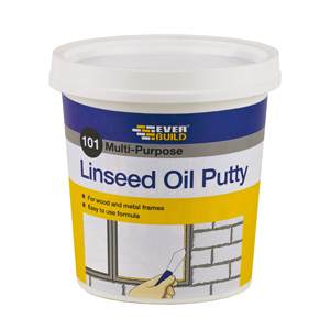 101 MULTI PURPOSE LINSEED OIL PUTTY 1KG NATURAL