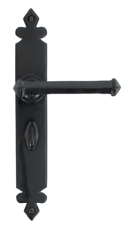 FTA 33828 BLACK TUDOR LEVER BATHROOM SET