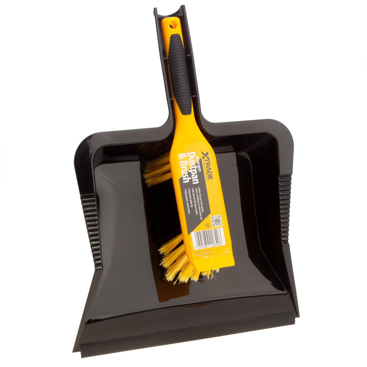 XTRADE HEAVY DUTY DUSTPAN & BRUSH