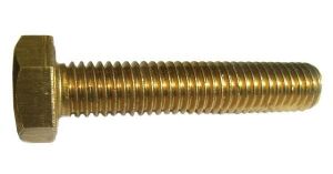 HEXAGON SET SCREW - BRASS M 6 X  30 