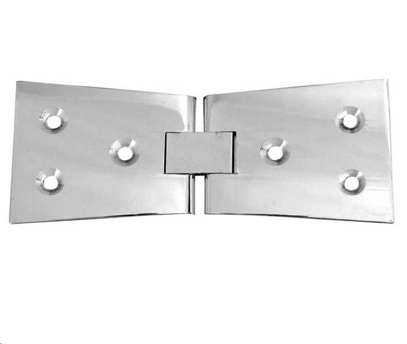 COUNTER FLAP HINGE POLISHED CHROME (PAIR)