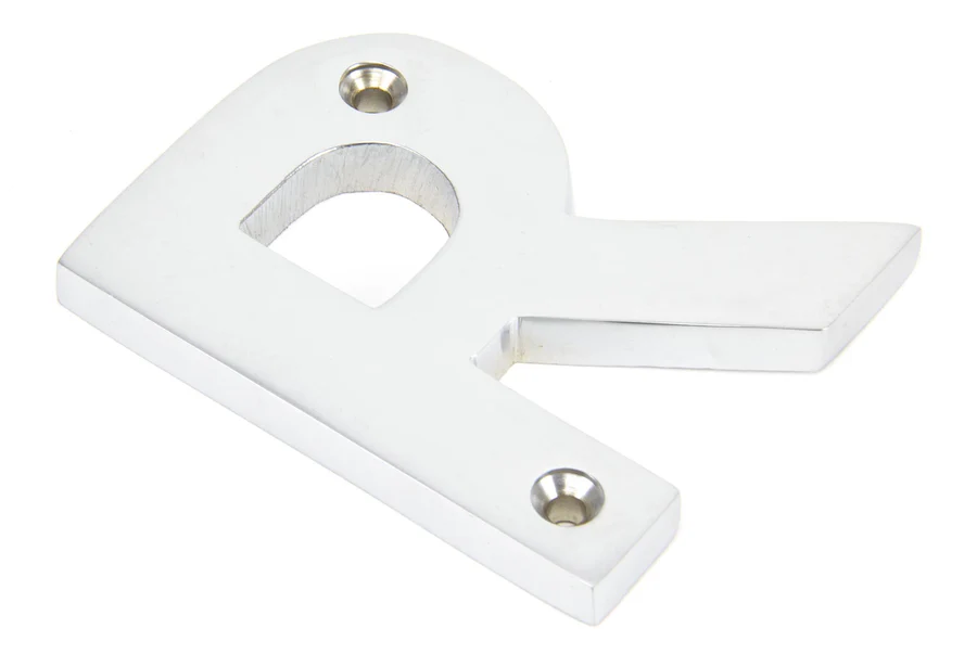 FTA 83804R SATIN CHROME LETTER R