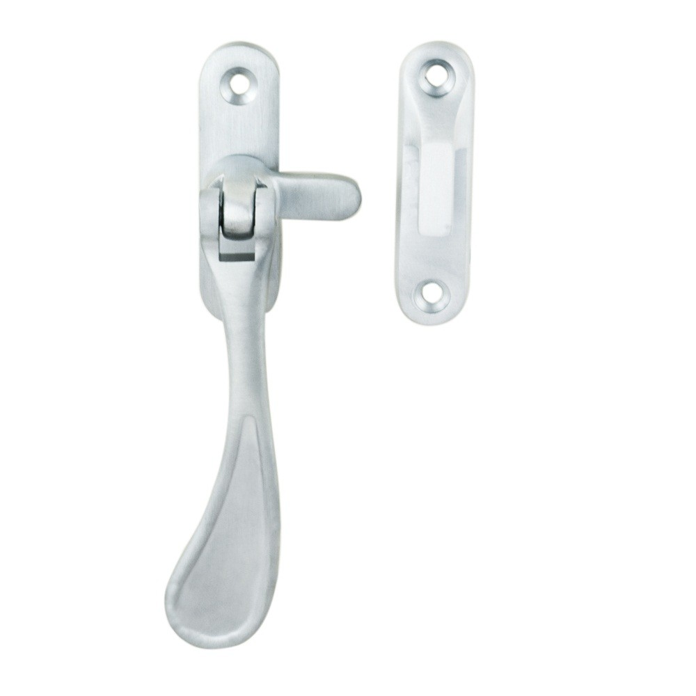 VICTORIAN CASEMENT FASTENER 57 X 13MM POLISHED CHROME