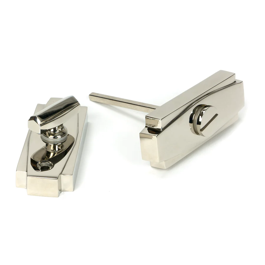 FTA 51205 POLISHED NICKEL ART DECO THUMBTURN