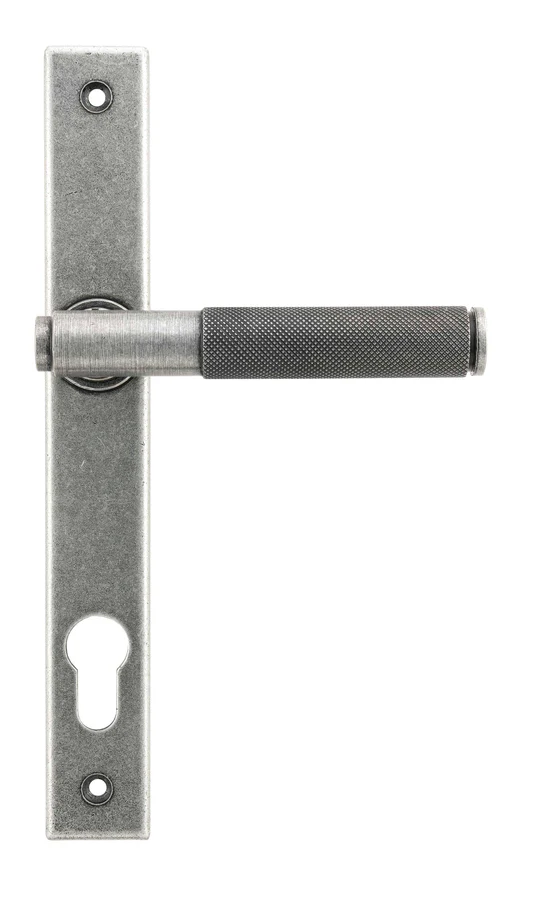 FTA 45529 PEWTER BROMPTON SLIMLINE LEVER ESPAG. LOCK SET