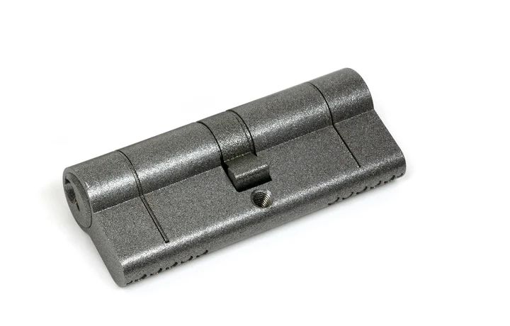 FTA 45830 PEWTER 40/40 5PIN EURO CYLINDER KA