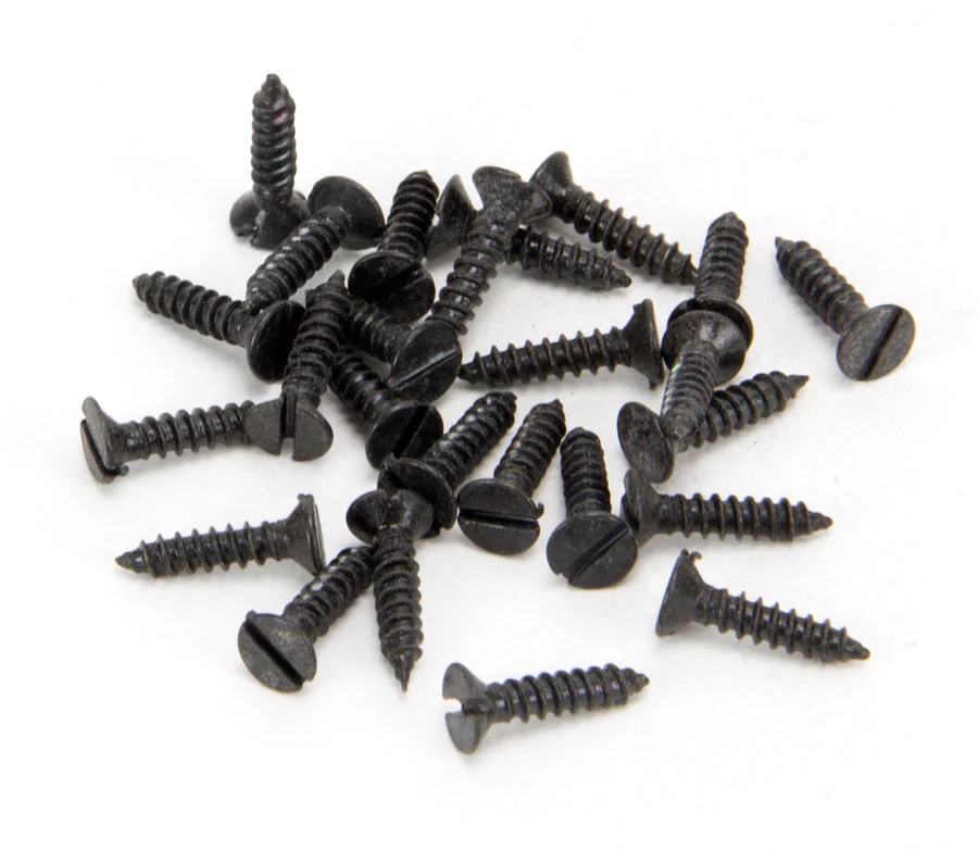 FTA 33402 BLACK 4 X 1/2 COUNTERSUNK SCREWS (25)