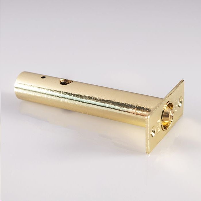 DOOR SECURITY BOLT/RACKBOLT 85MM (57MM CENTRES) ELECTRO BRASSED