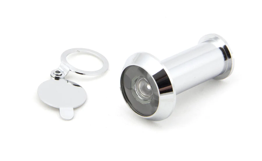 FTA 91897 POLISHED CHROME DOOR VIEWER 180&deg; (34-56MM DOOR)