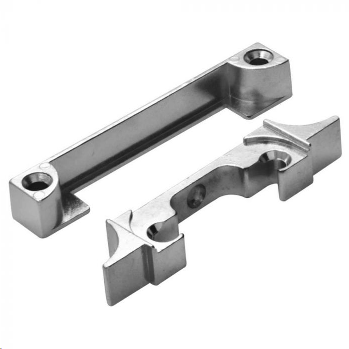 TUBULAR LATCH 13MM REBATE KIT/SET NICKEL PLATED