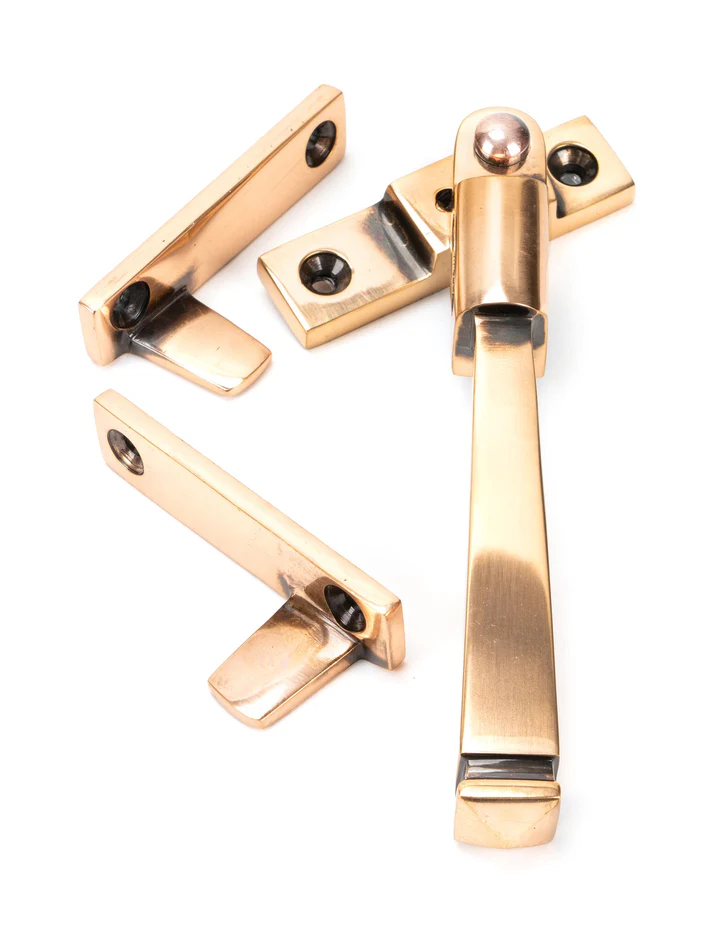 FTA 45925 POLISHED BRONZE NIGHT-VENT LOCKING AVON FASTENER